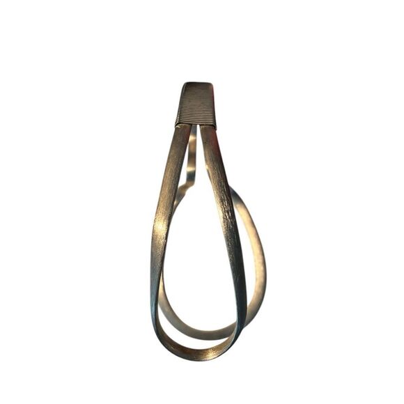 Napier Mid Century Modern Brushed Silver Bottle Holder Wine Lover Must Have ! - Picture 4 of 8
